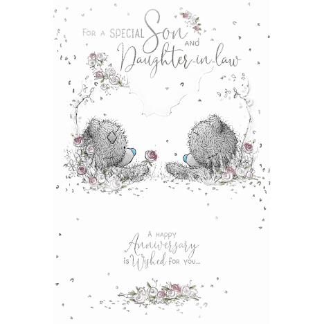 Son & Daughter In Law Me to You Bear Anniversary Card £3.59